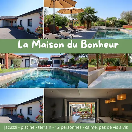 וילה 5 Avec Piscine, Jacuzzi, Terrain. *